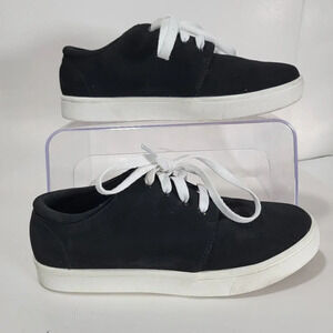 Kidpik‎ Boys Girls 3 Kids Youth Black White Basic Sneaker Shoes Lace Up Classic